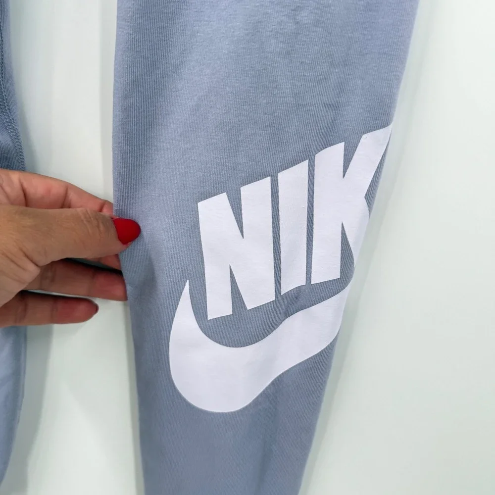 Nike Leggings Activewear‎ Athletic Gym Fitness Workout Logo XXS